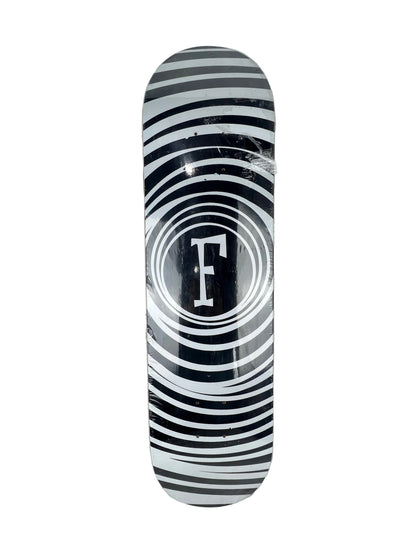 Foundation Spiral Vertigo Black White Size 8.0" Vintage NOS Deck