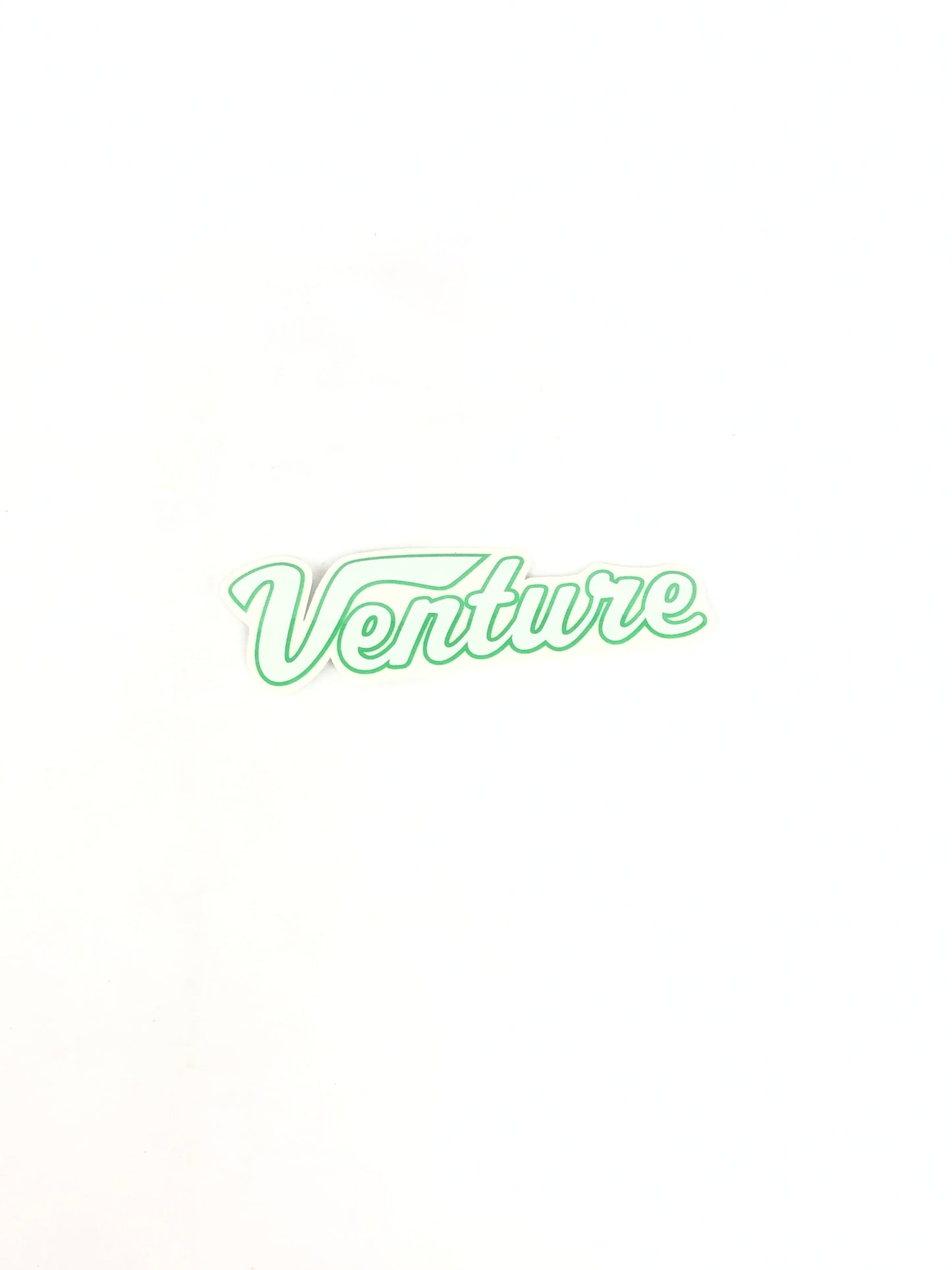 Venture Truck Company Clear Green 7" x 2" Sticker