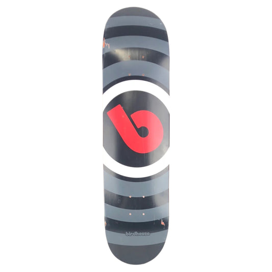 Birdhouse Skateboards OG Logo Black/White/Red Size 8.375 Skateboard Deck
