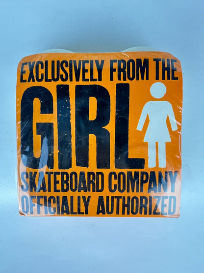 Girl Lean Hardline Black White Grey Size 50MM 101A Vintage NOS Wheels