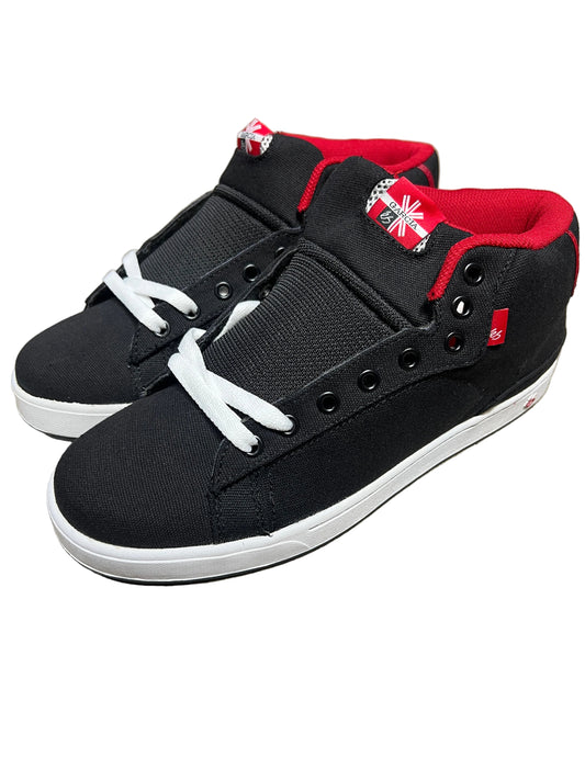 ES Danny Garcia Hi Black White Red 2007 US Mens Size 10.5 Classic Shoes