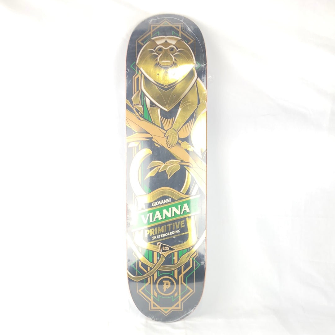 Primitive Giovanni Vianna Monkey Gold/Black 8.25'' Skateboard Deck