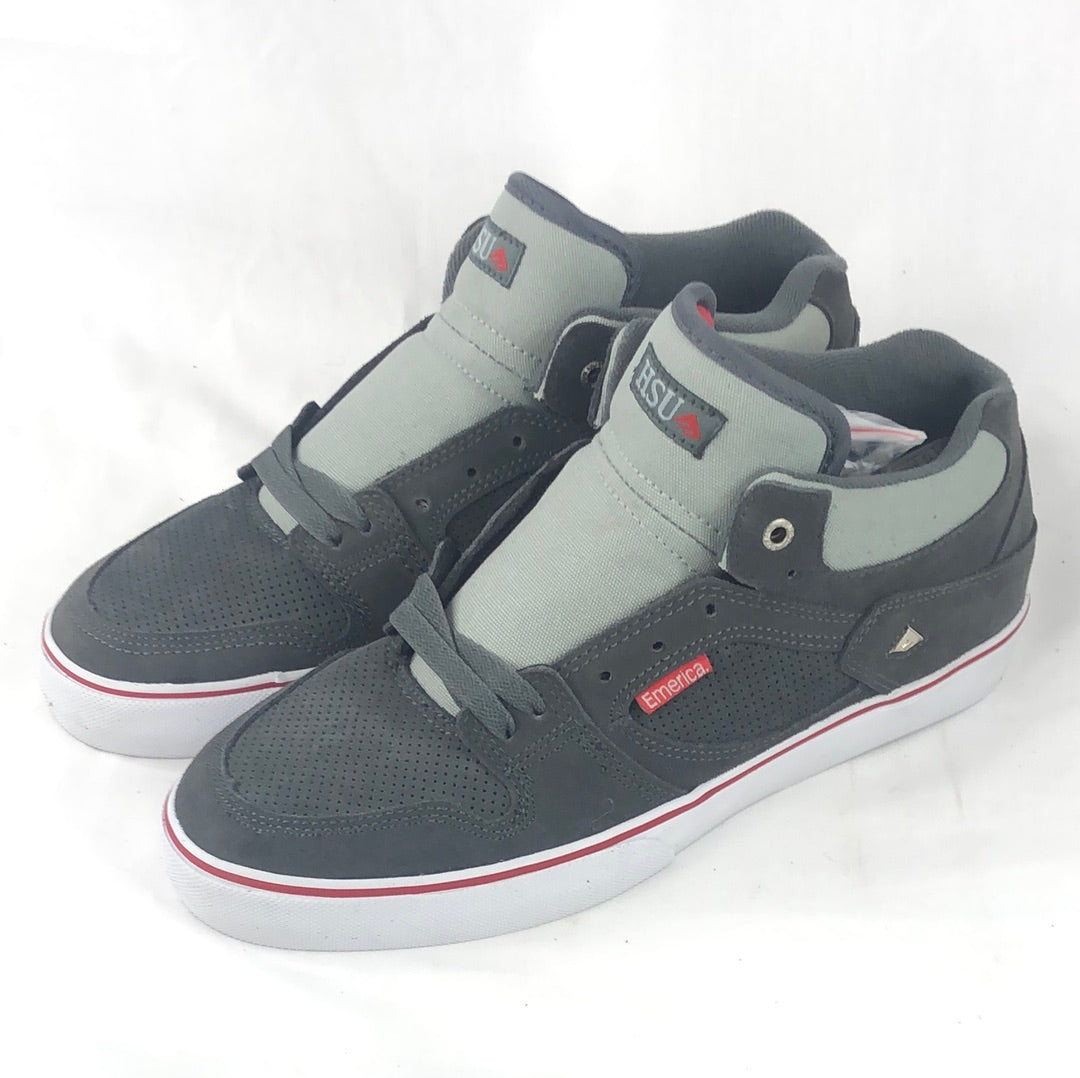 Emerica Hsu Dark Grey/Grey/Red 2012 US Mens Size 11