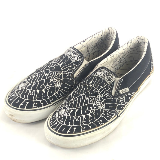 USED Cls.Slip-On LX (Joel Tuder) Black/White US Mens Size 10.5