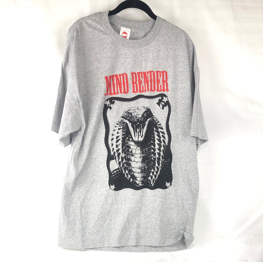 Hopps Mind Bender Front Logo Grey Black Red  Size XL S/s Shirt