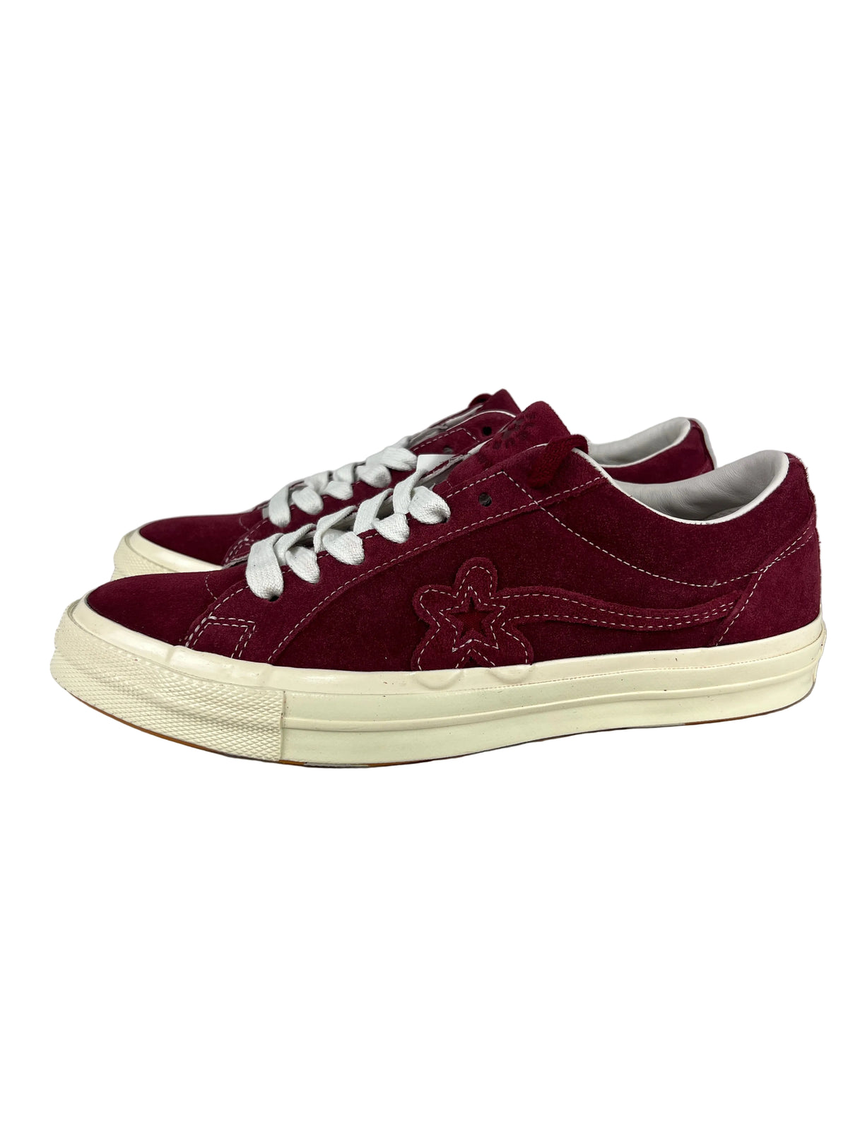 Converse Cons X GOLF WANG Le Fleur OX Rhubarb Egret White US Mens Size 8.5 Classic Shoes
