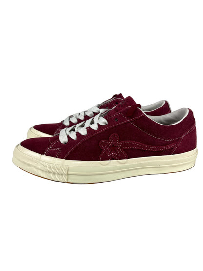 Converse Cons X GOLF WANG Le Fleur OX Rhubarb Egret White US Mens Size 8.5 Classic Shoes