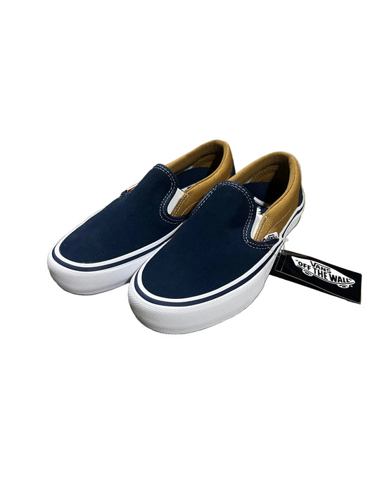Vans Slip On Pro Dress Blues Medal Bronze US Mens Size 5.0 Classic Shoes