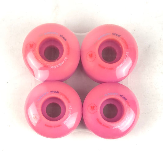 Autobahn Small Logo Pink 53mm Skateboard Wheels