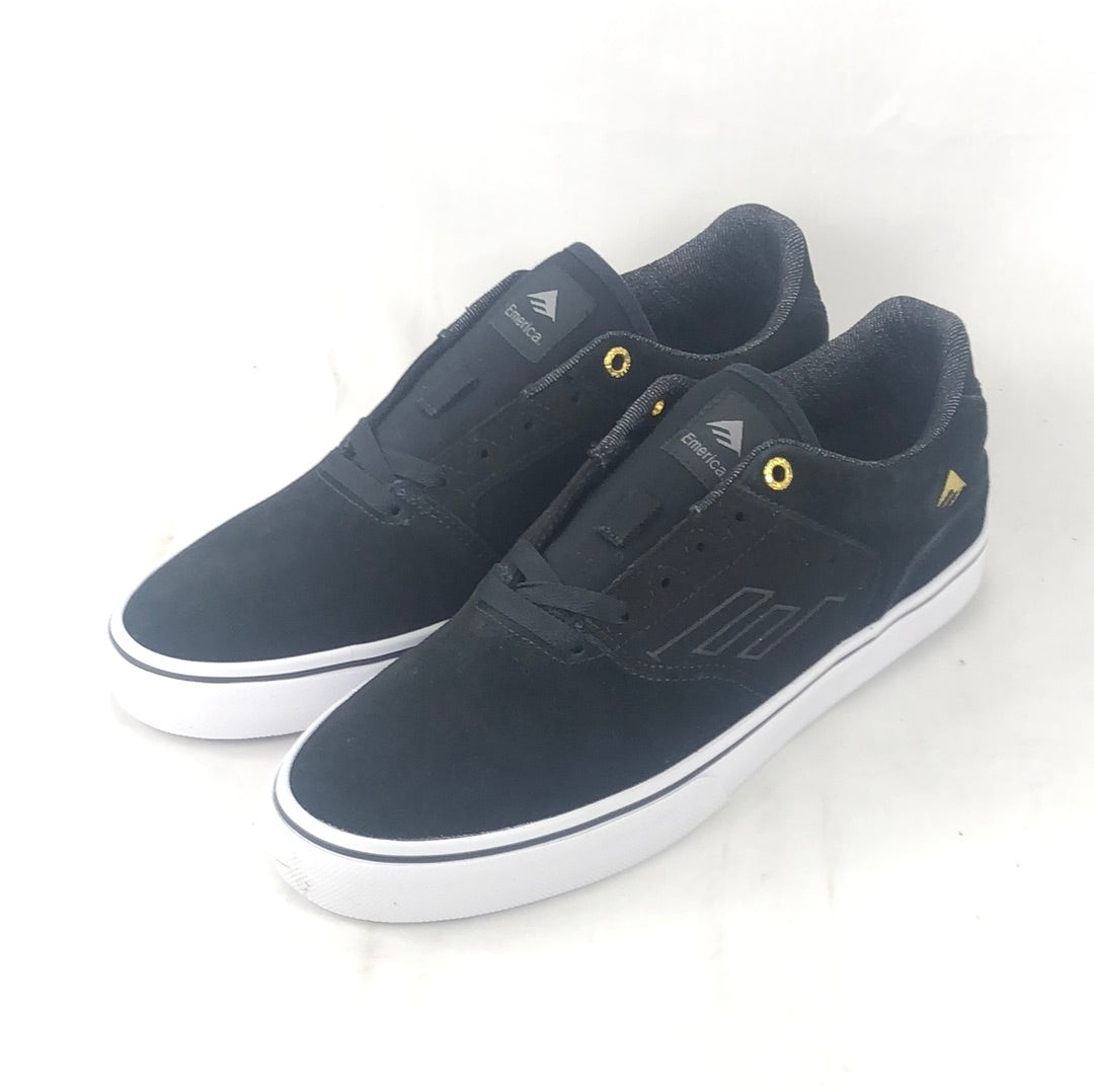 Emerica The Hsu low Vulc Black/Black US Mens Size 9.5