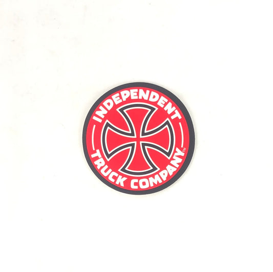 Independent "Cross" Truck Company Black Red Circle 3" Split Pack Sticker