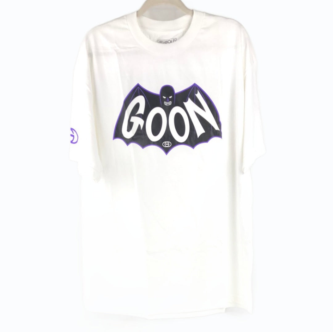 Gold Goon Chest Logo White Black Purple Size XL S/s Shirt