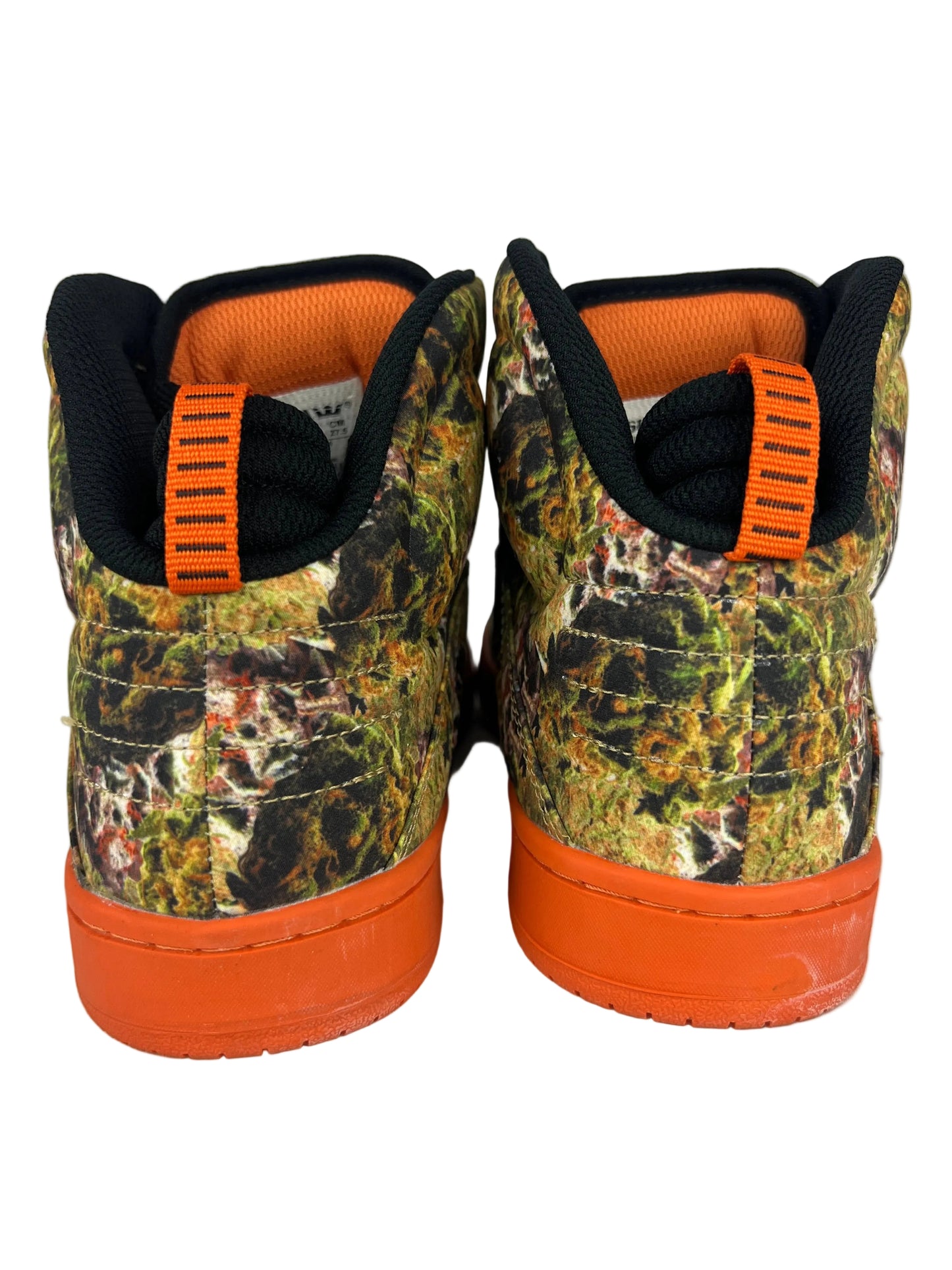 Supra Stevie Williams X Lil Wayne VICE PACK TREE CAMO S1W  Orange Black Multi Orange US Mens Size 9.5 Classic Shoes