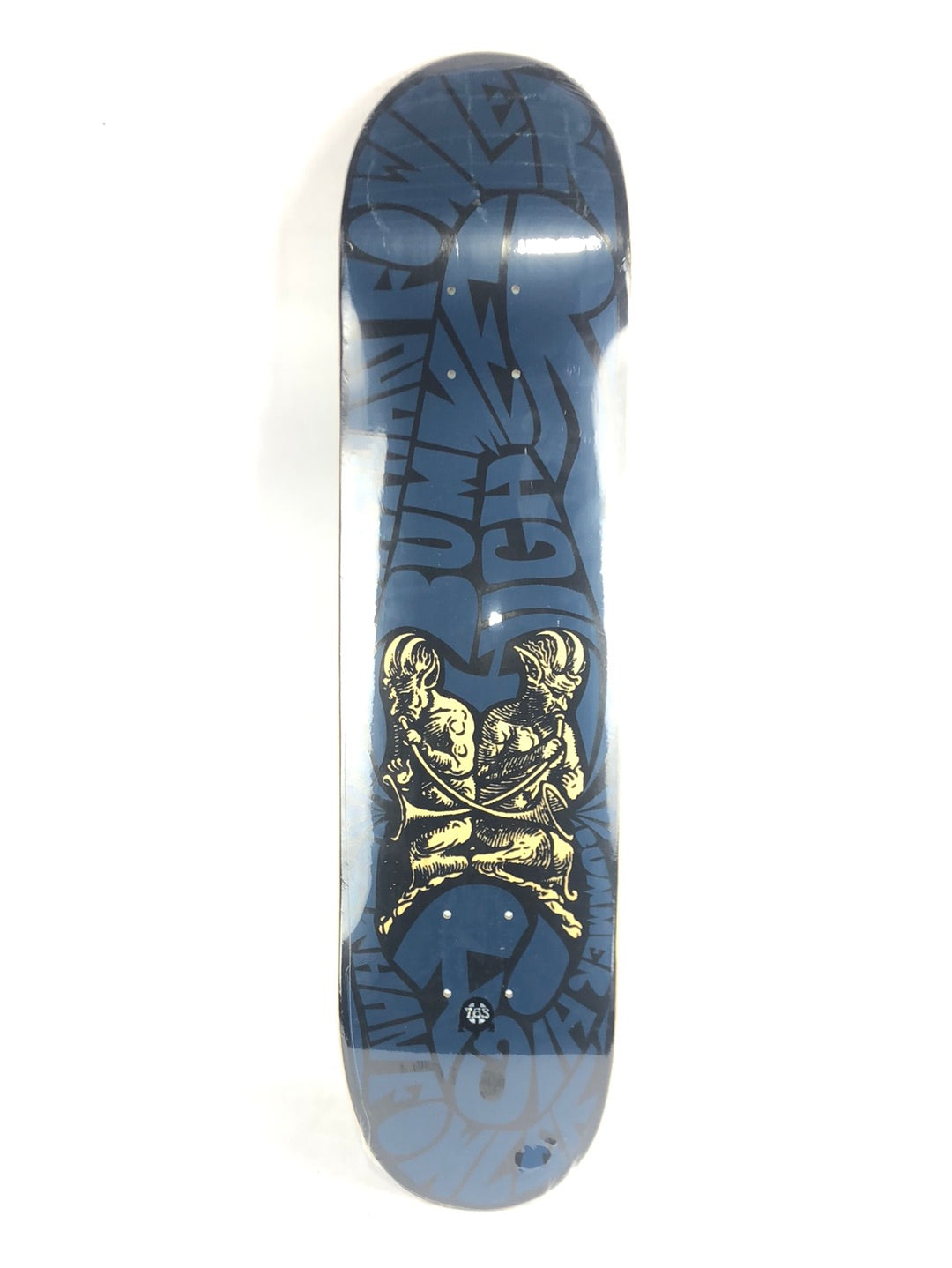 Bummer High Ethan Fowler Music Demon Blue/Woodgrain 7.63'' Skateboard Deck