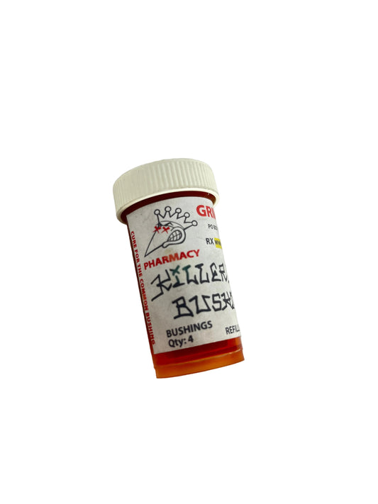 Grind King Cure For The Common Bushing RX Pharmacy Grey Red Vintage NOS Bushings