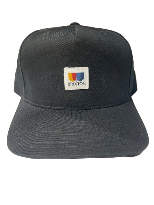 Brixton Alton C MP Black Multi One Size Fits All Vintage Snapback Hat