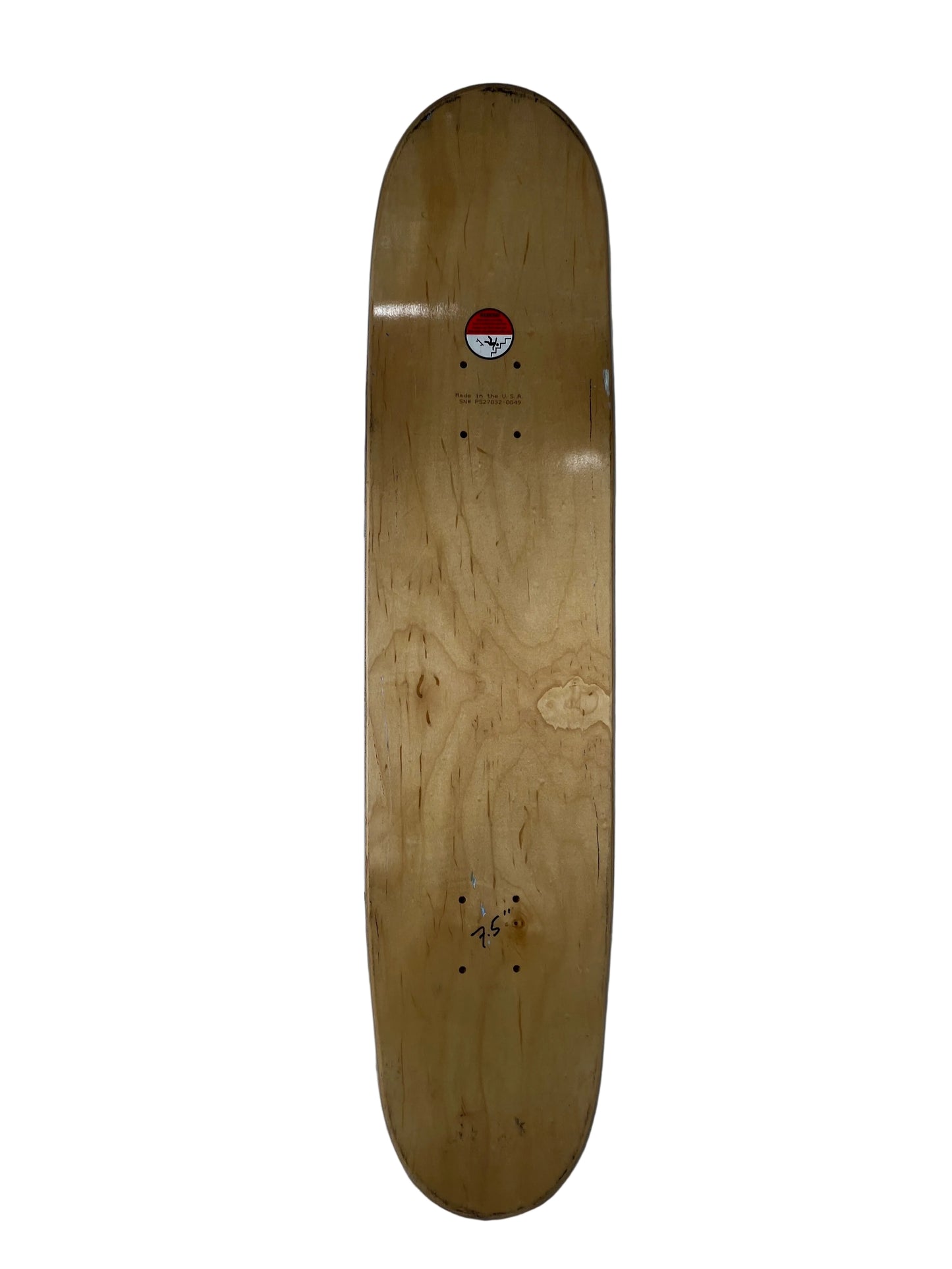 Natural Koncept Graffiti Rats Trainyard Blue Multi Size 7.5" Vintage NOS Deck 1998