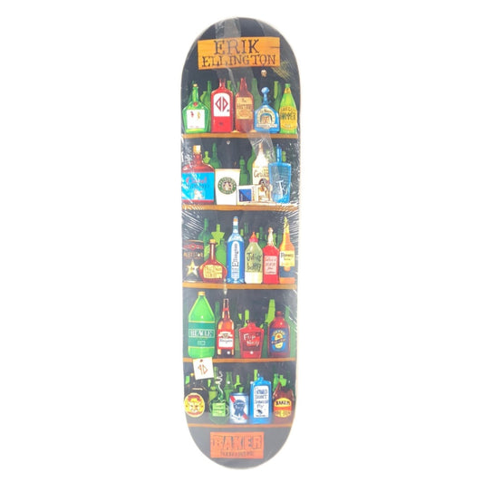 Baker Erik Ellington Alcohol Shelfs Black/Green/Red/Blue/Multi Color Size 8.4 Skateboard Deck