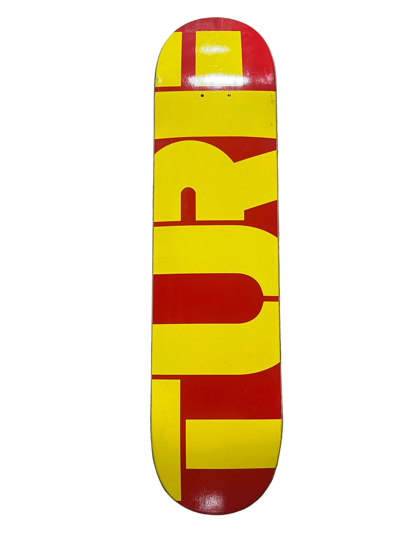 Turf Red Yellow Size 7.5" Vintage NOS Deck