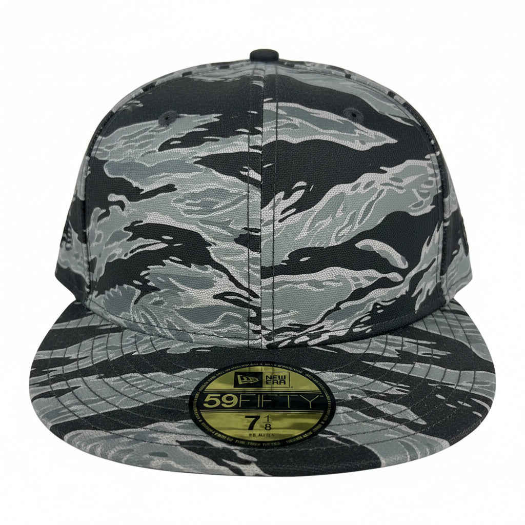10Deep Camo All Over Size 7 1/8 56.8cm Vintage 59fifty New Era Fitted Hat