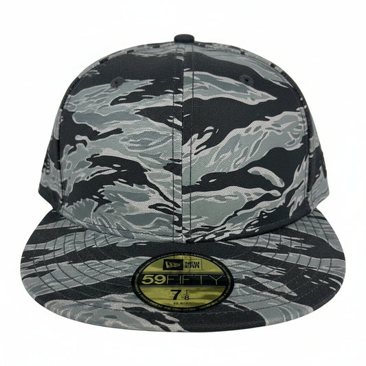 10Deep Camo All Over Size 7 1/8 56.8cm Vintage 59fifty New Era Fitted Hat