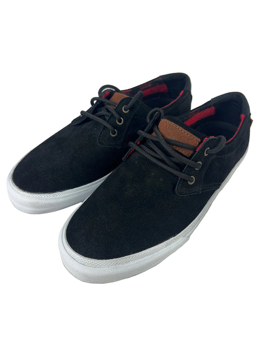 Lakai M.J. Marc Johnson Black Red Suede US Mens Size 7.0 Vintage Shoes