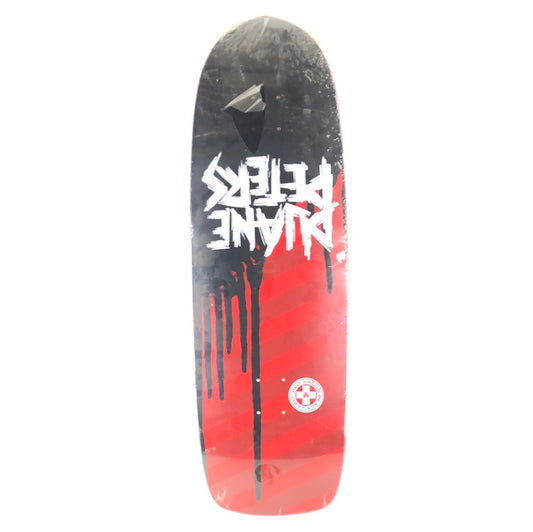 Black Label Red Kross Emergency Duane Peters Pro Black Red 10.3" Vintage NOS