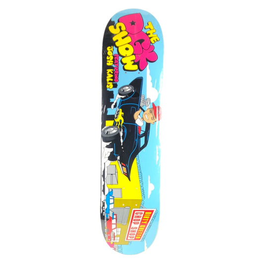 DGK Josh Kalis The DGK Show Blue Black 7.9" Skateboard Deck