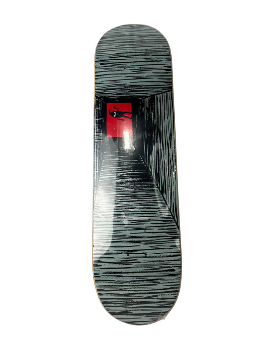 Toy Machine Cyclops Dark Hallway Black Grey Red Size 8.375" Vintage NOS Deck