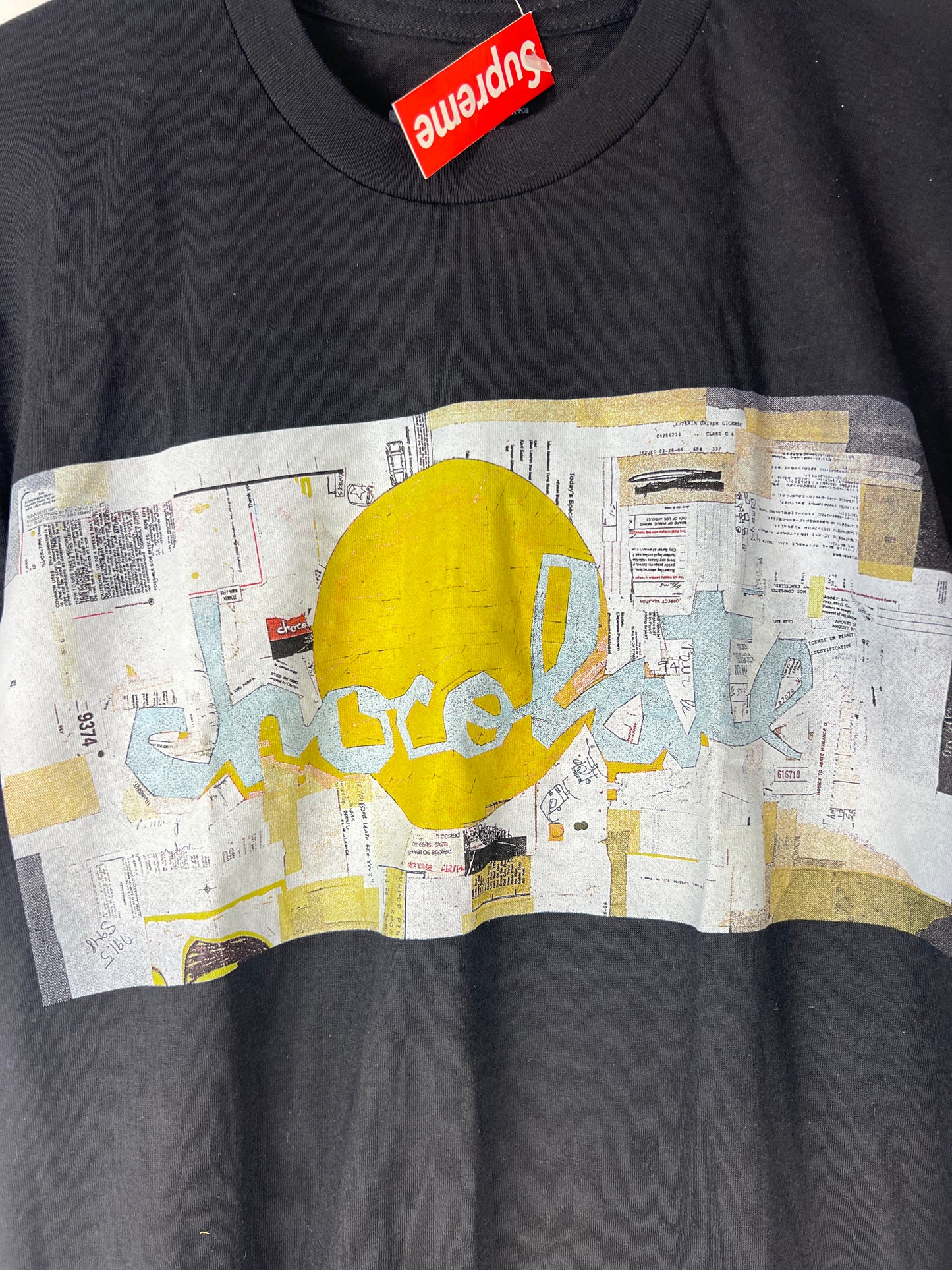 Chocolate 15 Year Anniversary Industrial Graphic Black Multi Size M S/s Vintage Shirt 2010