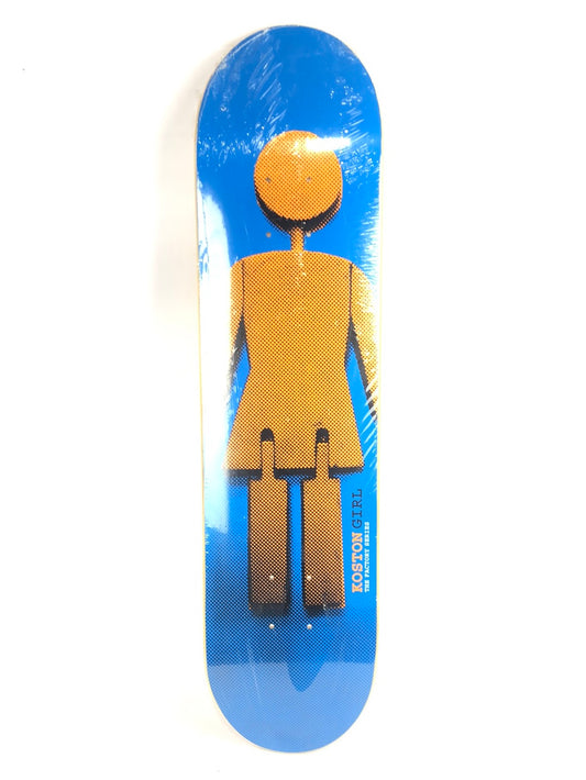 Girl Eric Koston The Factory Series Blue/Orange 7.5" Skateboard Deck