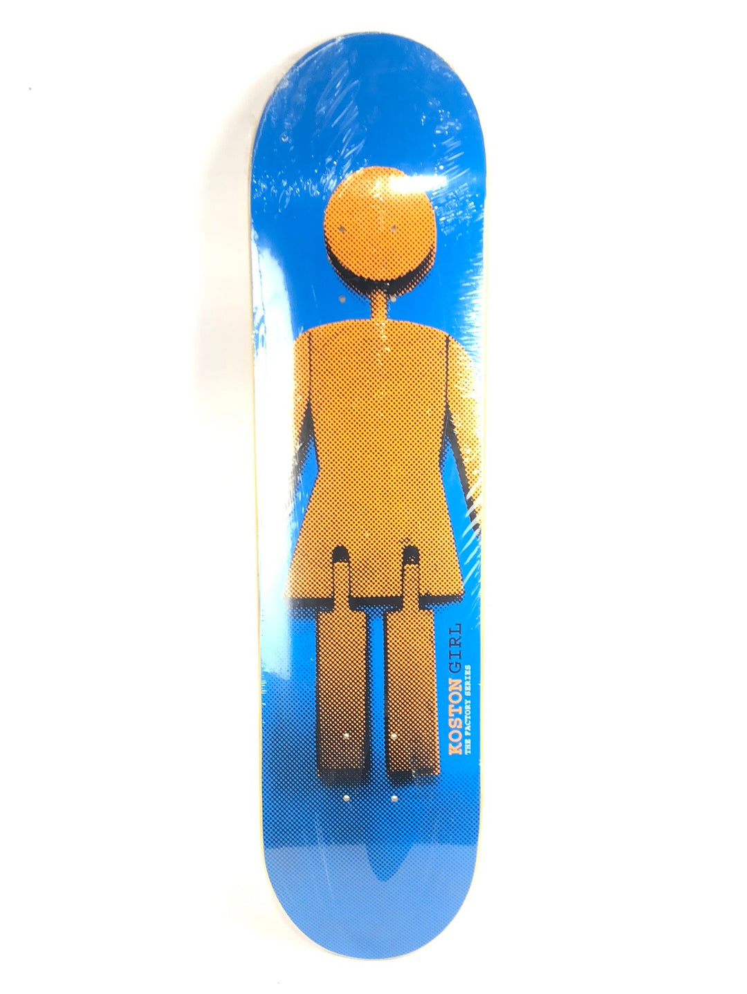 Girl Eric Koston The Factory Series Blue/Orange 7.5" Skateboard Deck