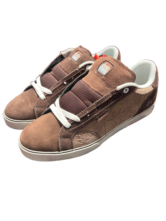 ES Danny Garcia Garcia 2 Habitat Mosaic Leaves & Guitar Brown White US Mens Size 10 Classic Shoes