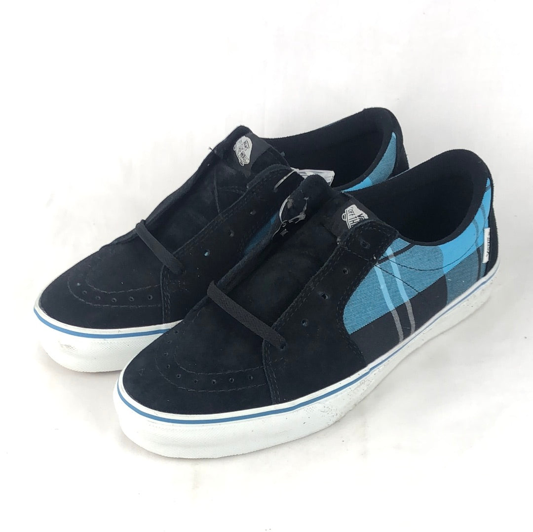 Vans Av Sk8 Low  Work Plaid Seaport U.S. Mens Size 10.5