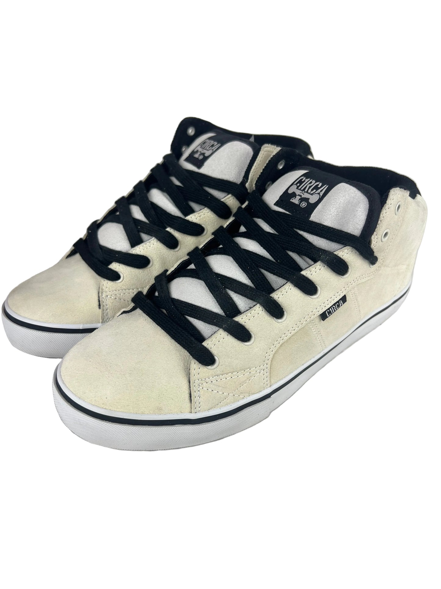 Circa C1rca Cero HT Hightop White Suede US Mens Size 9.5 Shoes