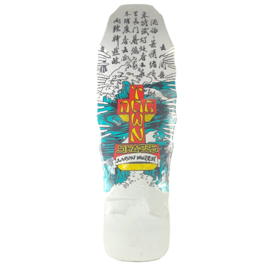 Dogtown Aaron Murray Japanese Drawing White/Blue/Black/Yellow/Red Size 10.25 Vintage NOS Reissue Deck