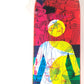 Girl Mike Carrol Girl Logo With Faces in Background Blue/Red/Green/Yellow/Black Size 7.58 Skateboard Deck