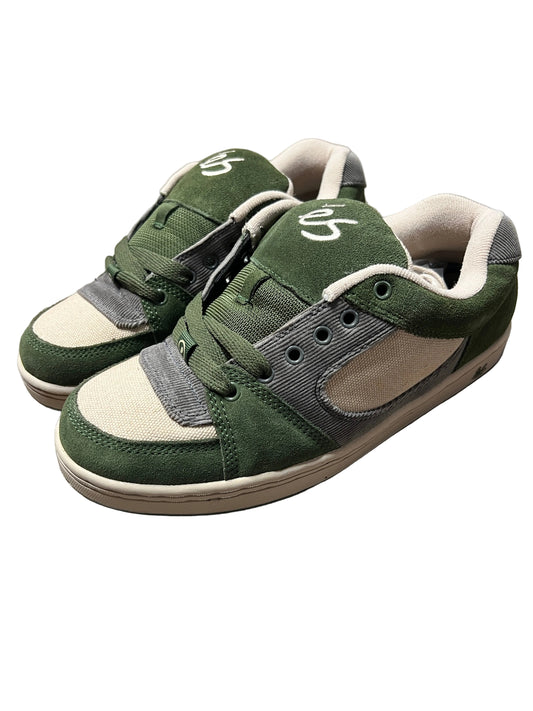 ES Accel Green Heather Corduroy US Mens Size 10.5 Classic Shoes