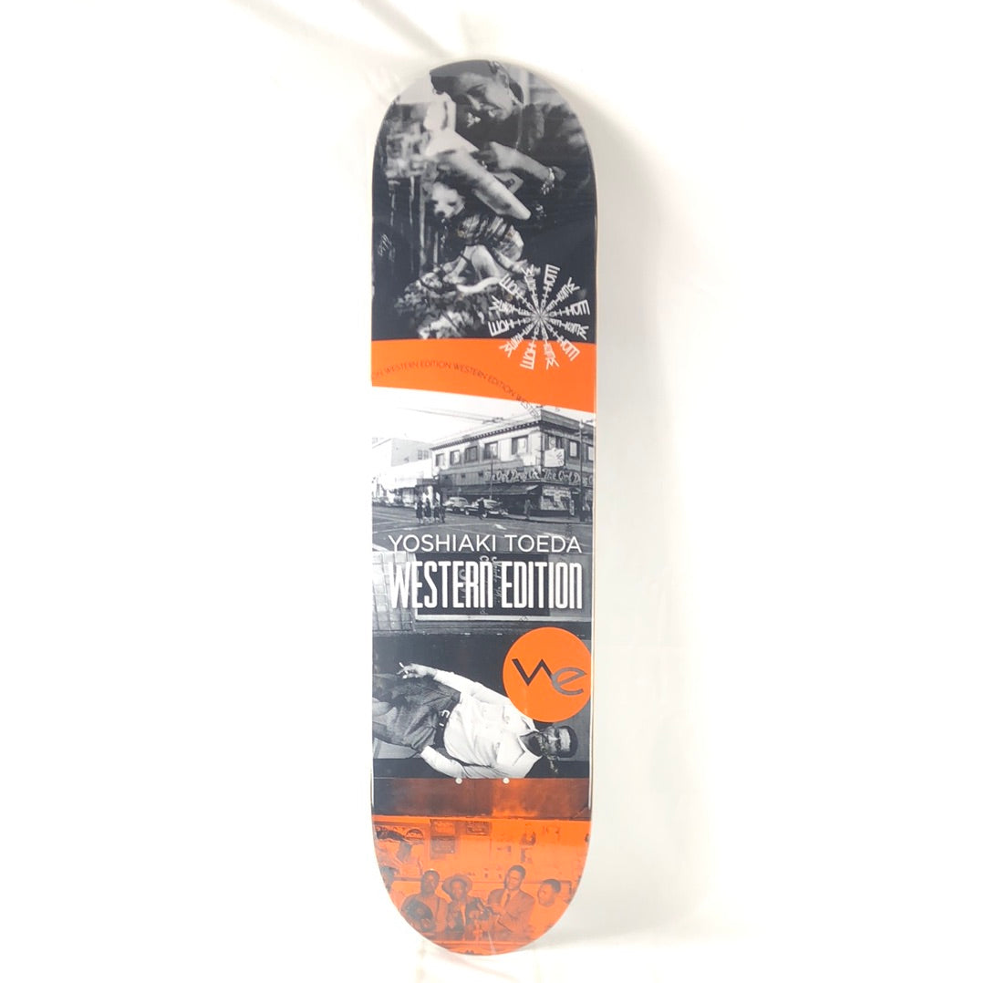 Yoshiaki Toeda Western Edition Orange/Black/White Size 7.75 Skateboard Deck dp