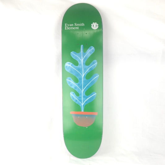 Element Evan Smith Plant Green 8.25'' Skateboard Deck