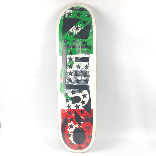 Zero Mexican Flag Red/White/Green 8.5" Skateboard Deck