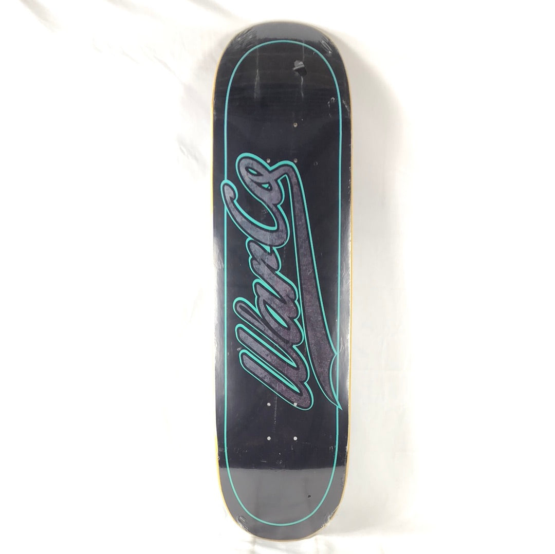 Warco Black/Mint/Grey Size 8.5 Skateboard Deck