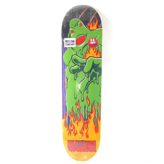 Baker Riley Hawk Boogie Man Black/Green/Orange 8.25" Skateboard Deck