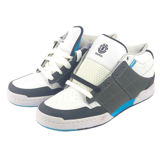 Element Darrell White Charcoal U.S. Mens Size 11 Shoes