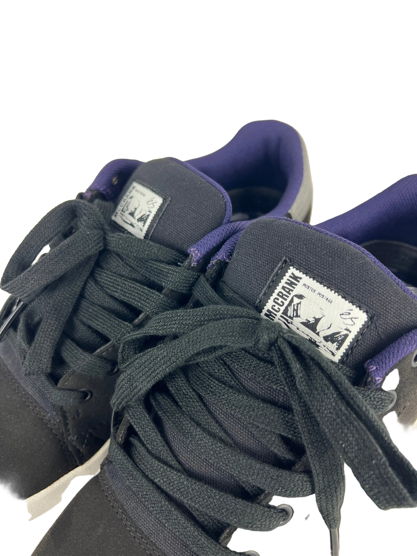 ES Rick McCrank McCrank Black Purple US Mens size 10.5 Classic Shoes