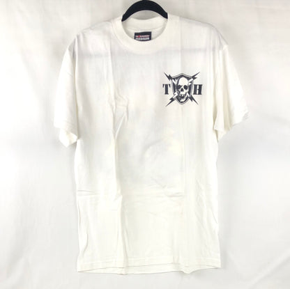 The Hundreds Chest and Back Logo Thunder Stealers White Black green Yellow Size M S/s Shirt