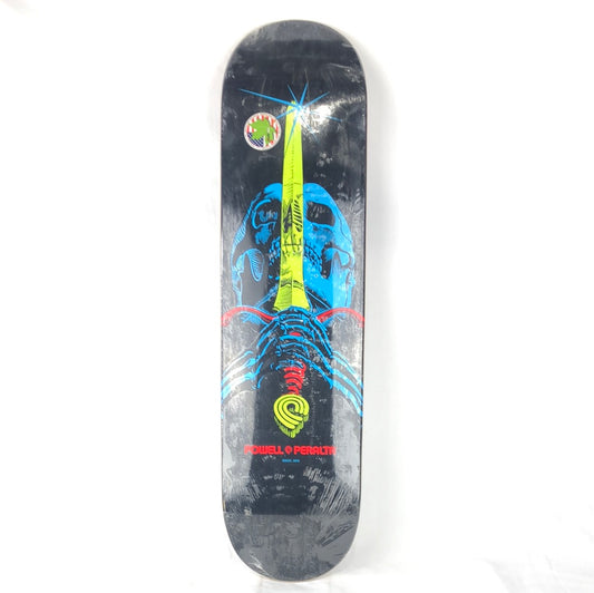 Powell Peralta Original Skull Sword Multi Size 8.125'' Vintage NOS Deck