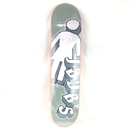 Girl Jeron Wilson J-DUBS Grey/White 7.5'' Skateboard Deck 2000's