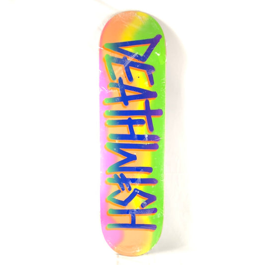 Deathwish Sherbert Graphic Pink/Yellow/Green/Orange/Purple Size 8.625 Skateboard Deck