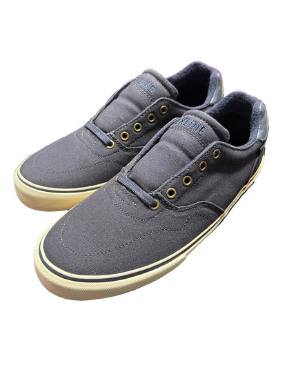 Dekline Wayland Navy White Canvas Size 9 Shoes